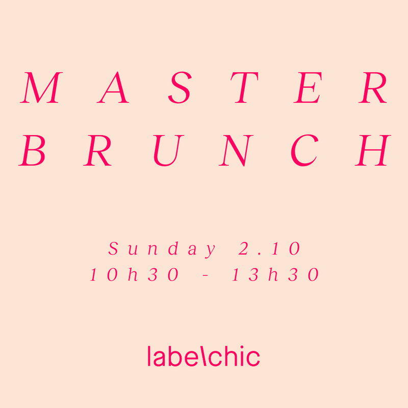 MasterBrunch - Sunday 2nd October - 10h30-13h30